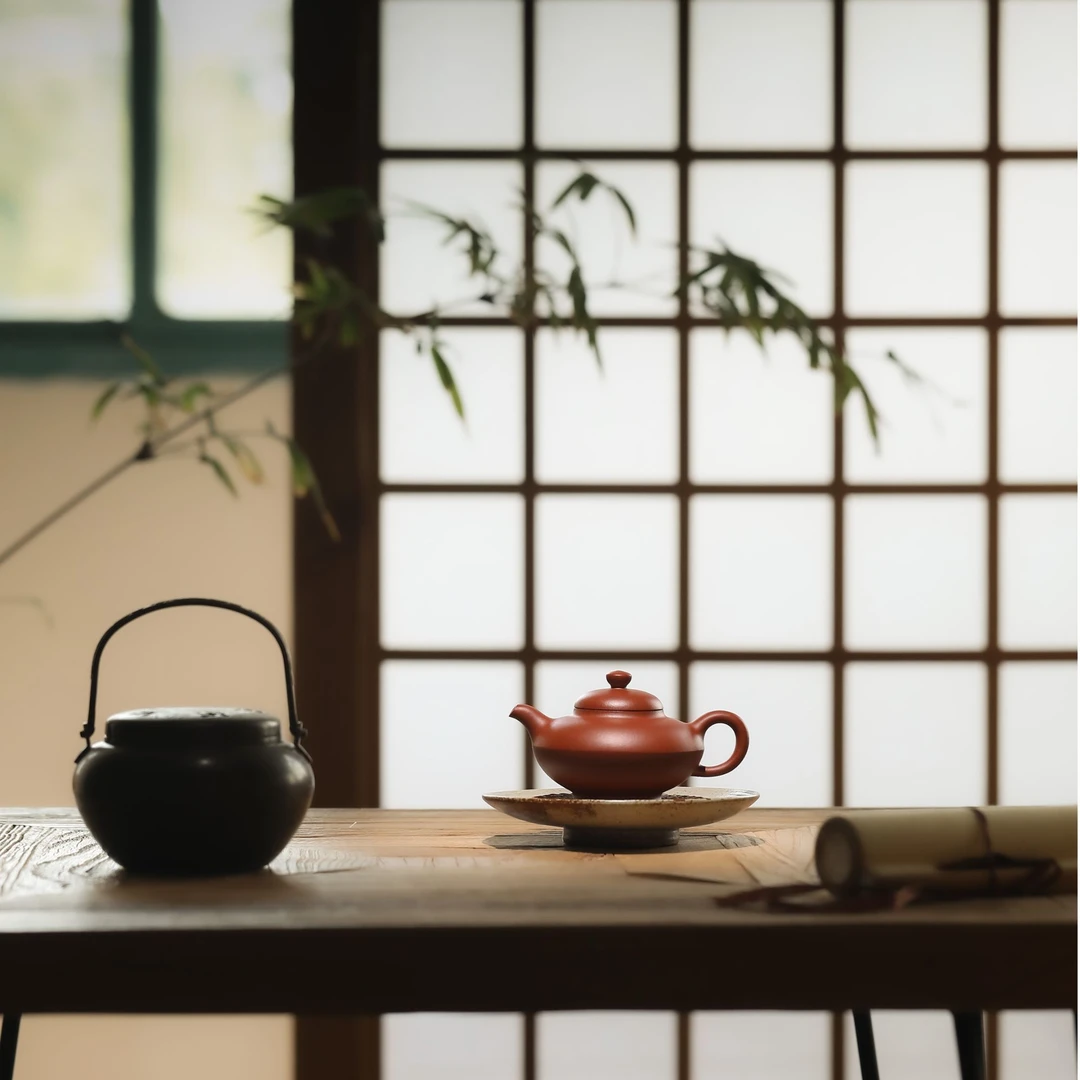 阿超精选 守砂吴超《合欢》小红泥 半手工 160毫升