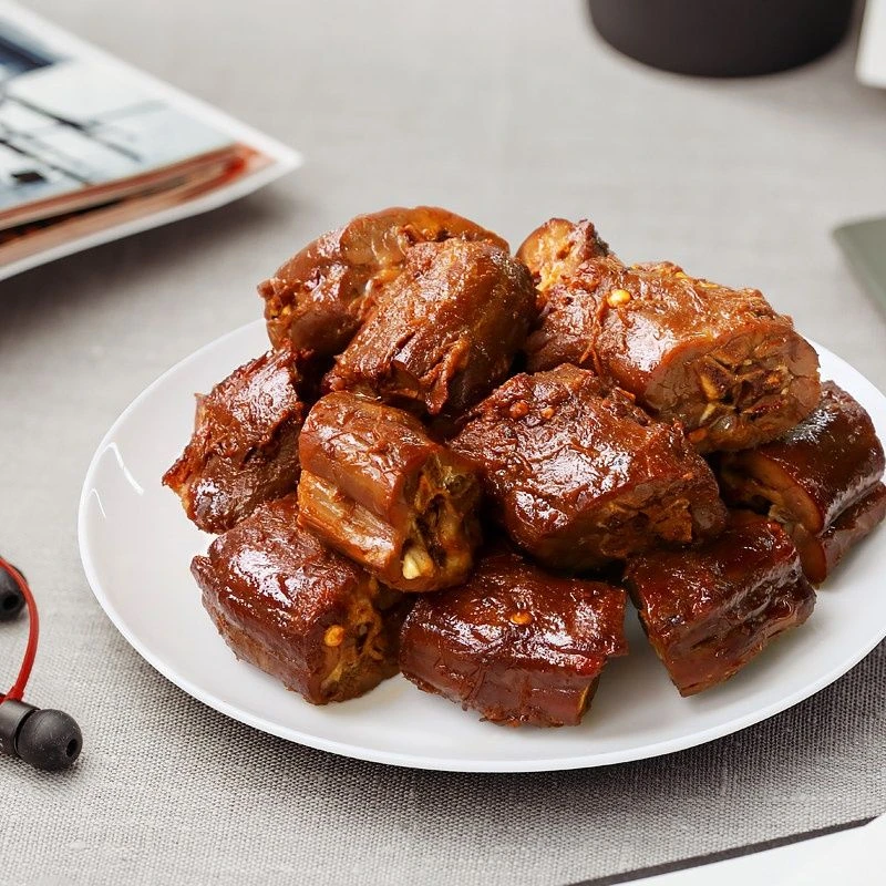 【新货速发】湖南特产香辣鸭脖休闲零食100g包邮劲辣手撕风干鸭脖
