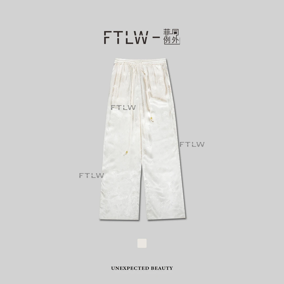 板熙FTLW-【龙纹】直筒时尚休闲百搭春夏印花设计师休闲裤-1461