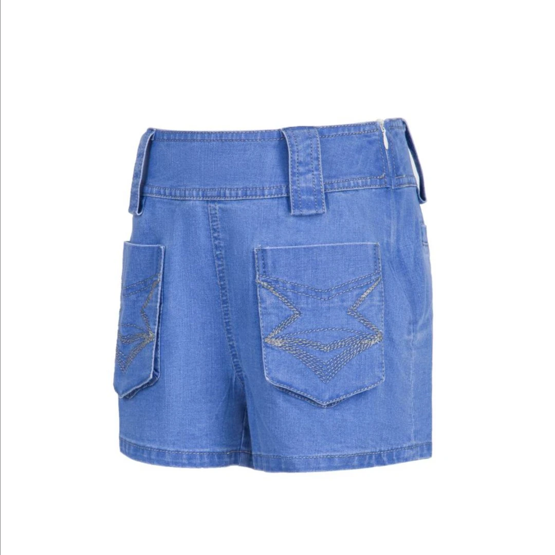 LBT 蓝色口袋百搭休闲牛仔短裤c104909