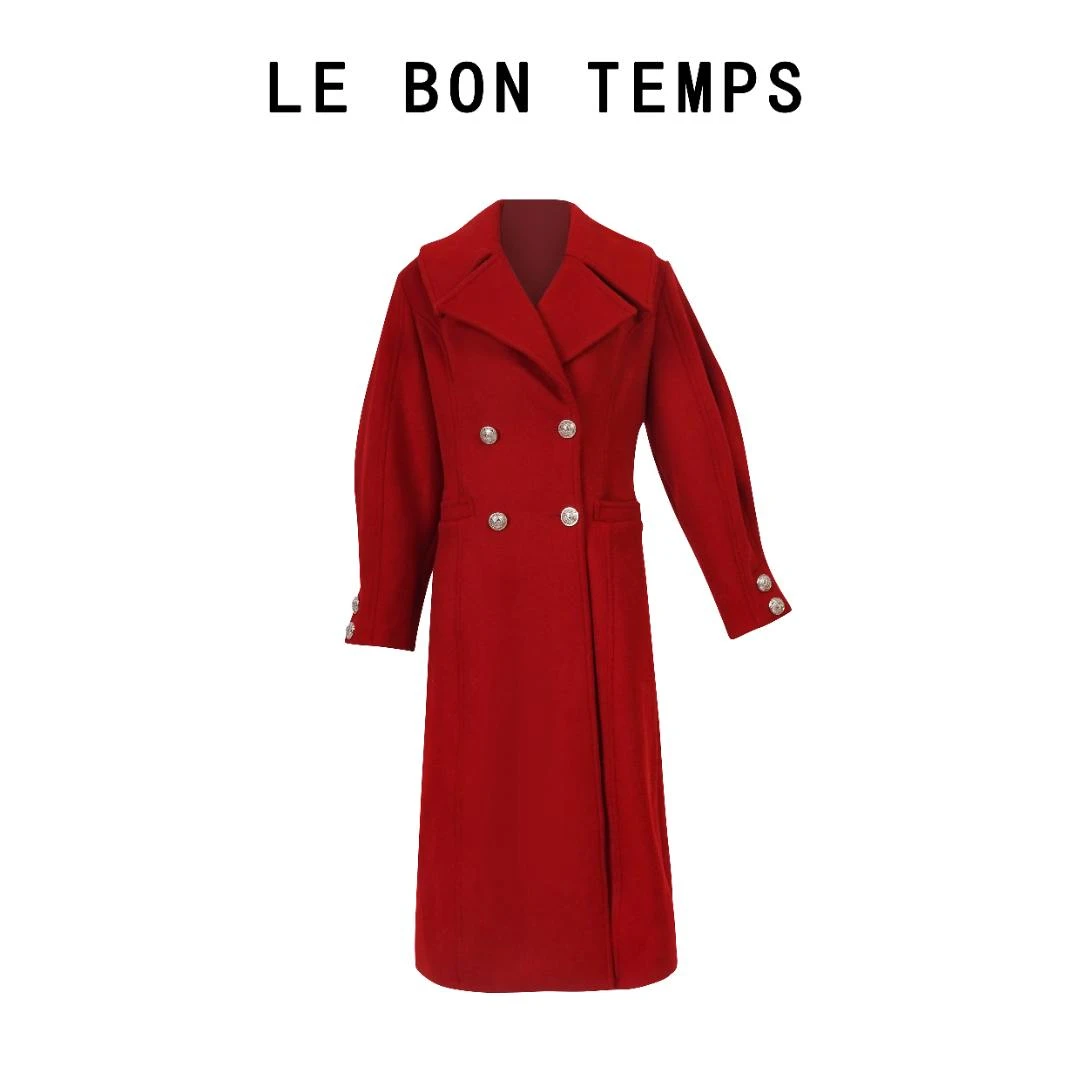 【LBT&秋冬款】高端气质百搭宽松外套大衣女秋冬高级感c800799