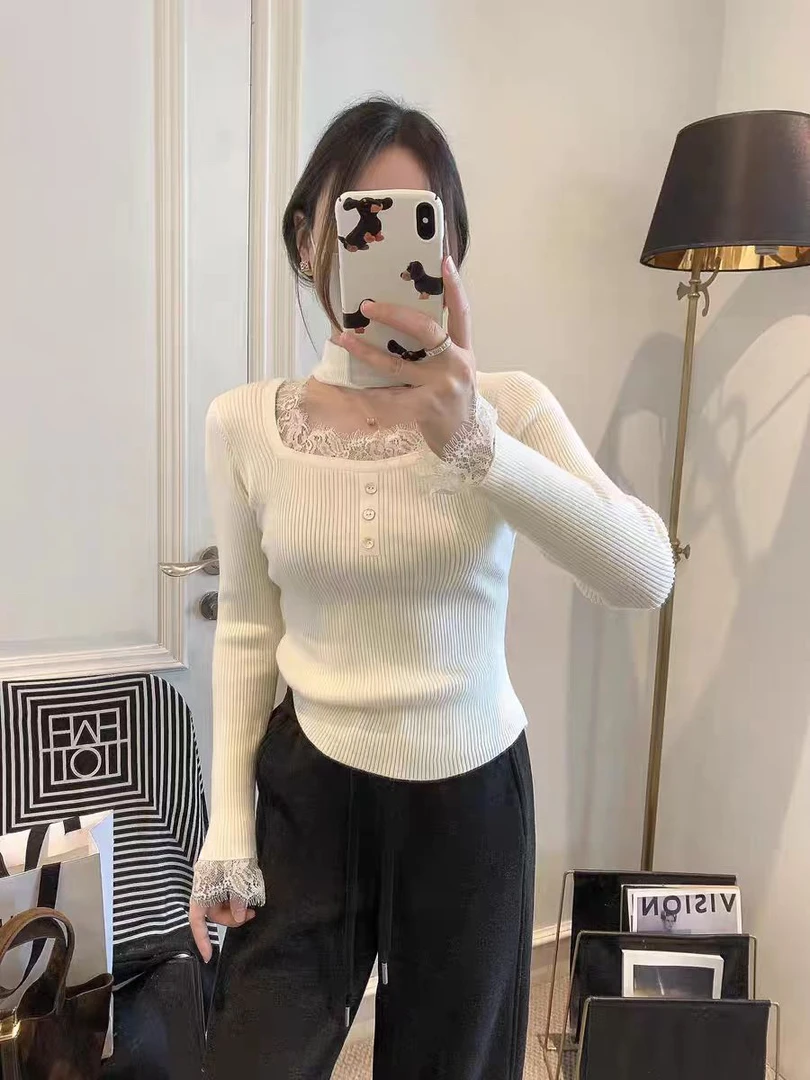 浅色系氛围感整件毛衣