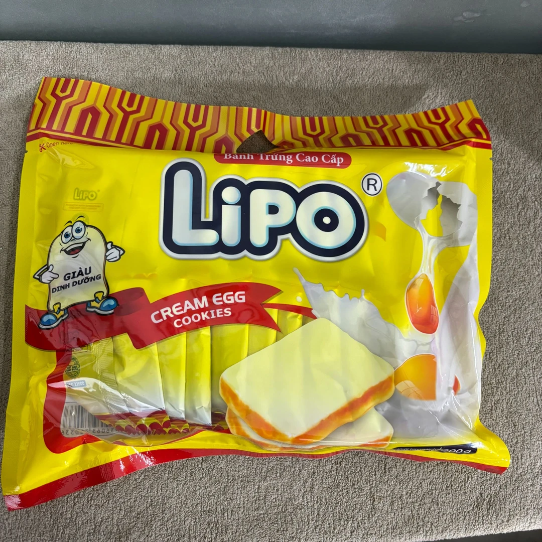 越南进口lipo原味面包干
