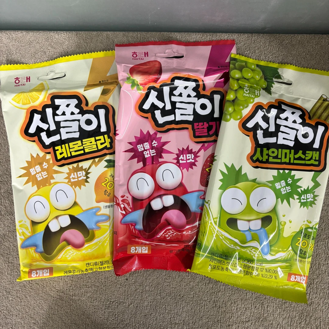 韩国进口海太长条软糖