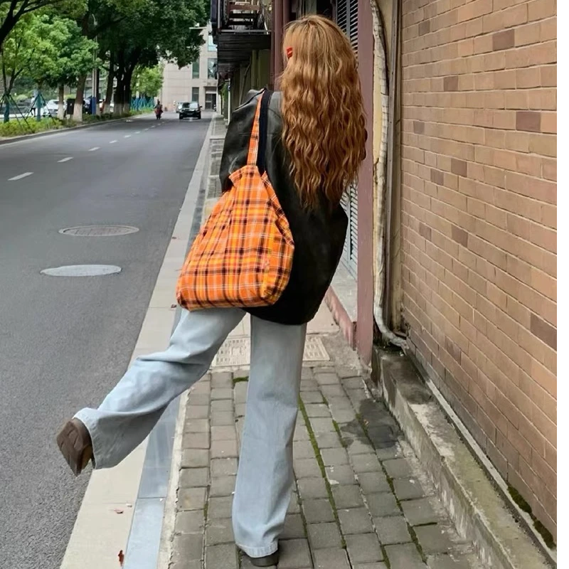 雪雪840-940默认微瑕 单肩大包时尚慵懒潮人百搭