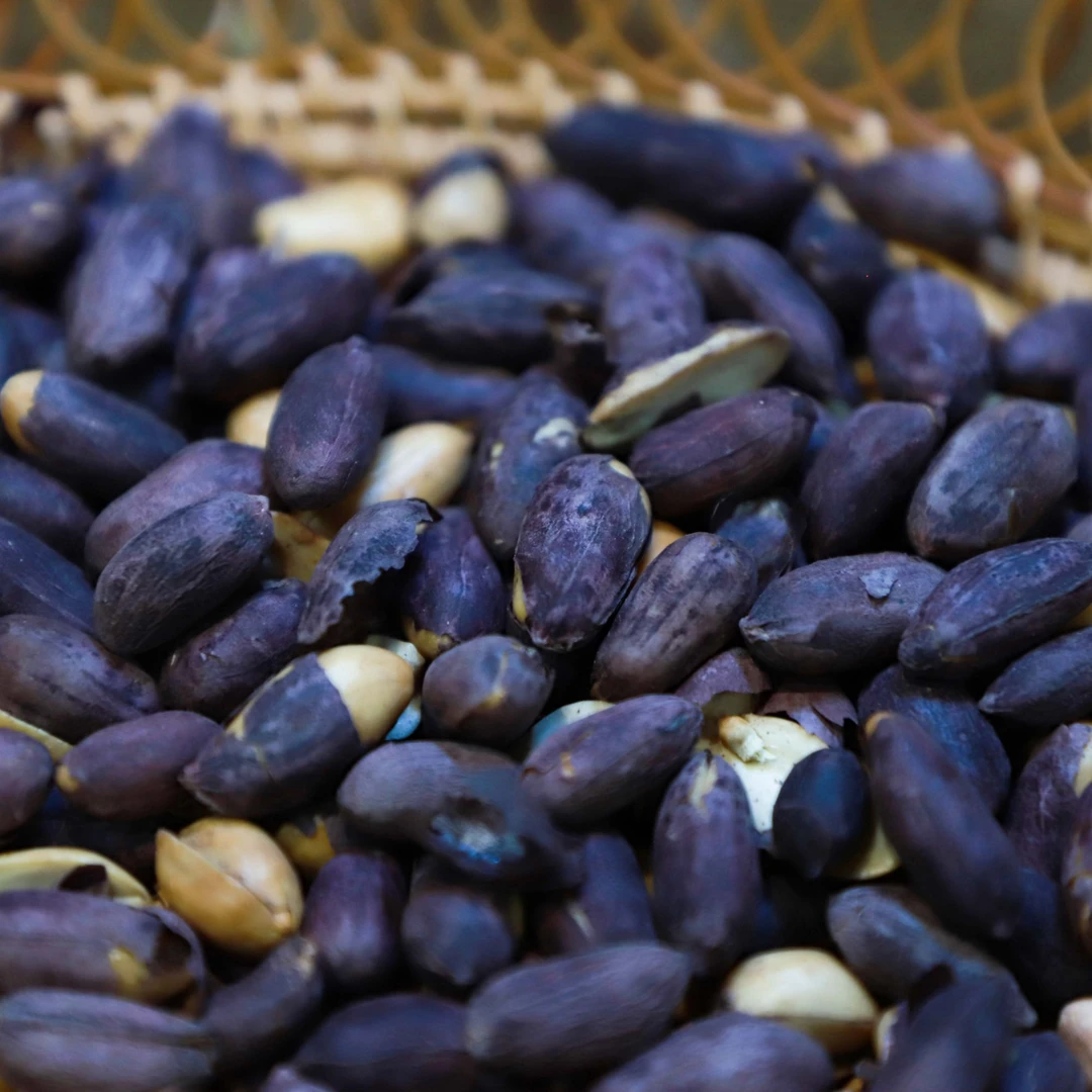 胖佑佑山东黑皮五香花生米富晒黑花生大颗粒香酥脆爽开袋即食美味