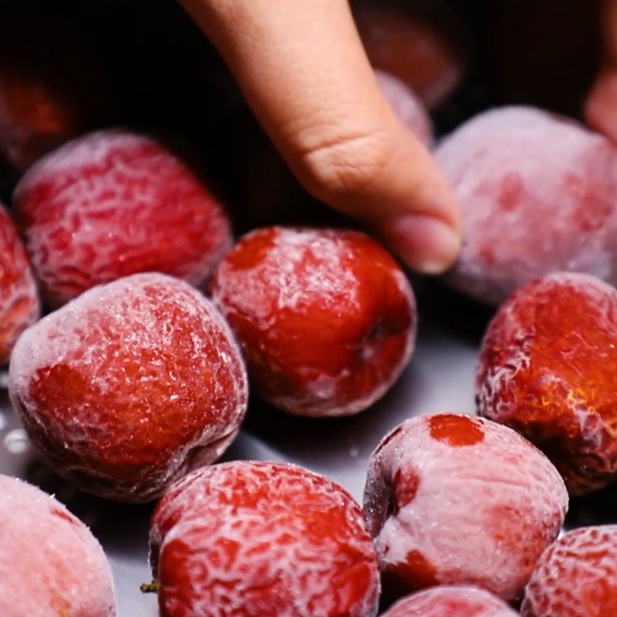 优质冻鲜枣2kg健康零食璞本真黄金肉枣