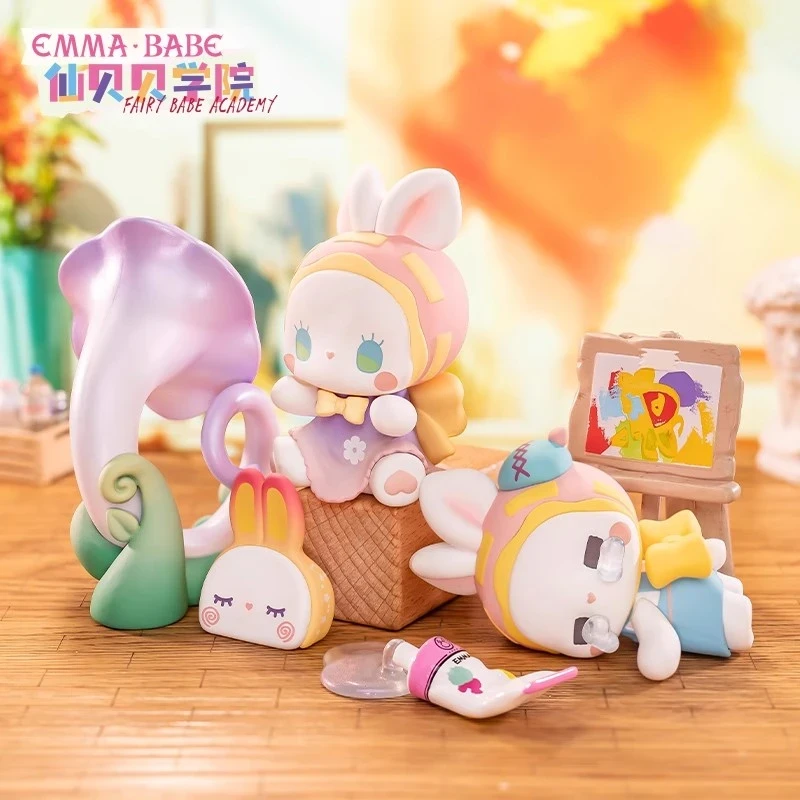 【MOO拆盒】EMMA BABY仙贝贝学院系列潮玩手办盲盒