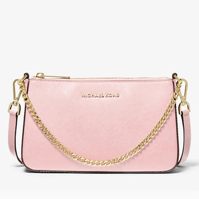 MICHAEL KORS/迈克高仕Jet Set Travel 粉色 中号单肩包斜挎包