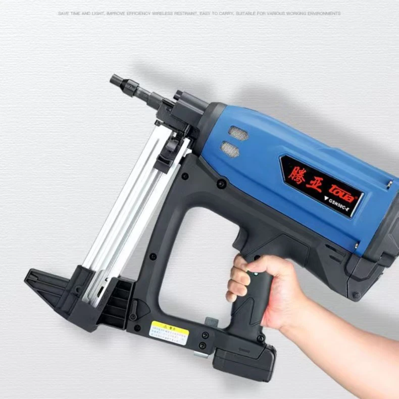 正品腾亚40/50C水电专用瓦斯射钉枪门窗电动打钉枪混泥土钢钉枪