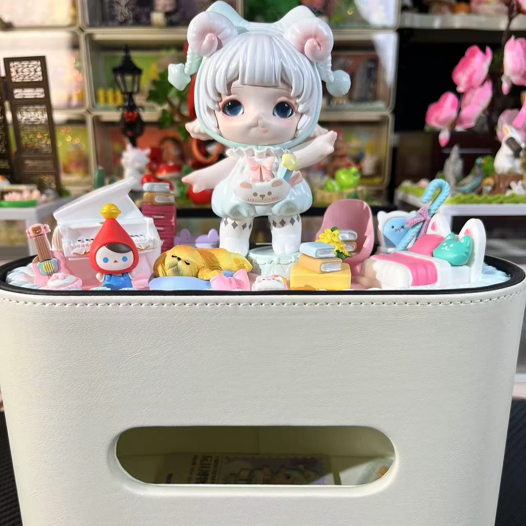 创意手作diy正版娃轻奢纸巾盒