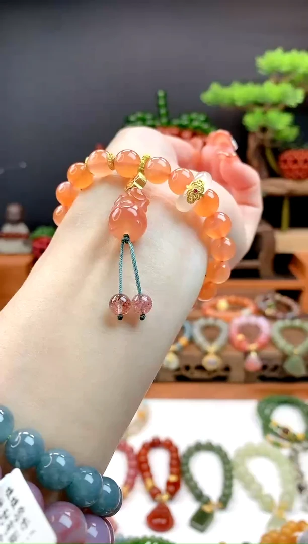 【闪购商品】玛瑙手链未镶嵌（多样性发货）