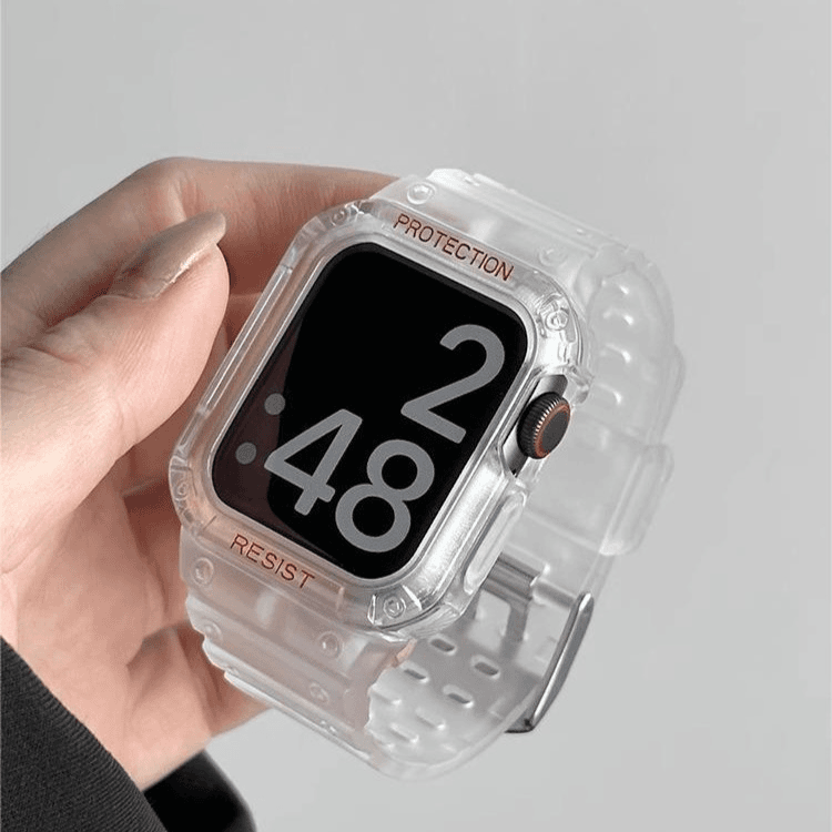 2023新款夏天iwatch表带全包适用苹果applewatch手表s7运动s8女男