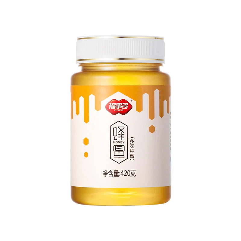 福事多多酿造花种蜂蜜420g传统花香香甜食用健康早餐新鲜酿造甜蜜
