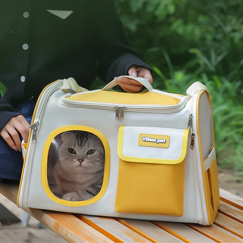清碧斯猫包外出宠物车载包猫咪狗便携可折叠大容量单肩斜挎手提