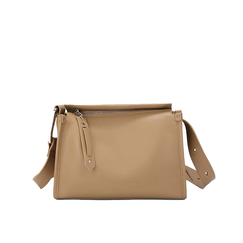 2024经典百搭四色简约时尚女士妈妈包小众单肩斜挎包休闲潮流618