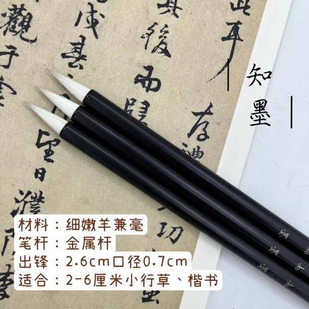 【胡老师乐书法】(知墨)狼羊兼毫小行书、楷书