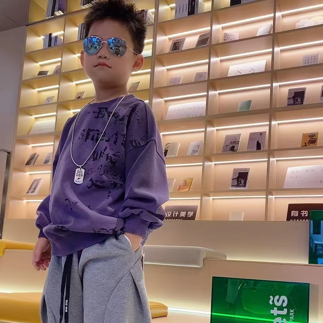 儿童卫衣福福福福福福