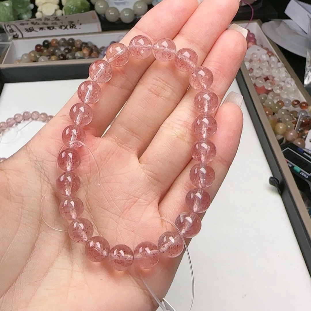 【闪购商品】烟晶手链银S925镶嵌H***c278