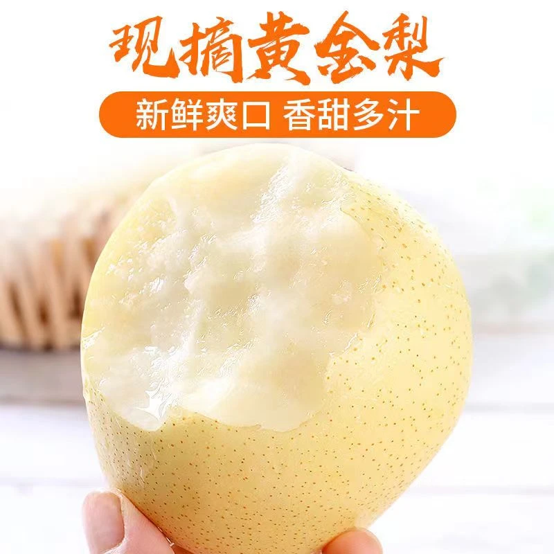 【新鲜4.5-5斤冰糖雪梨】贡梨陕西酥梨黄金果秋冬季水果甜嫩多汁清