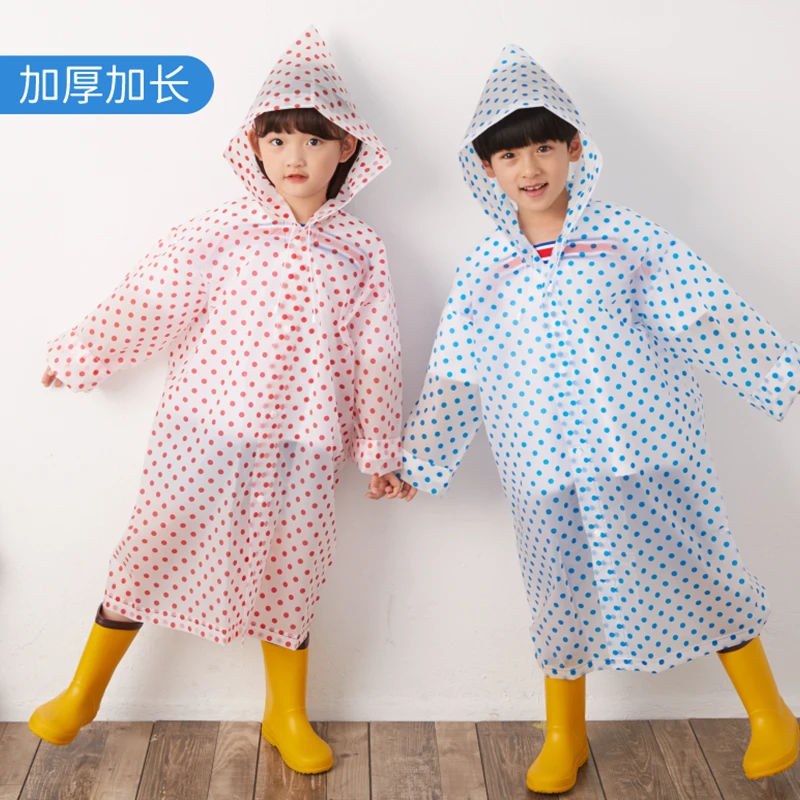 一次性雨衣儿童男童女童女孩大尺码白色雨披钓鱼游乐场水上乐园防