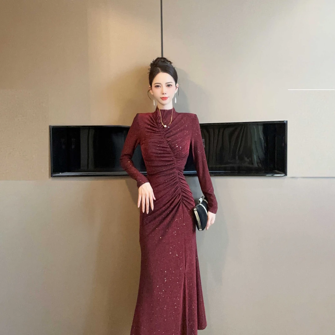 【设计师定制】修身显瘦气质名媛高级感30615