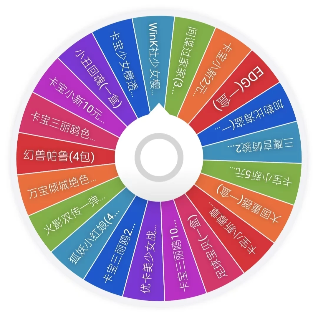 【大转盘】多IP收藏卡牌盲盒拆卡（未成年人请勿下单）