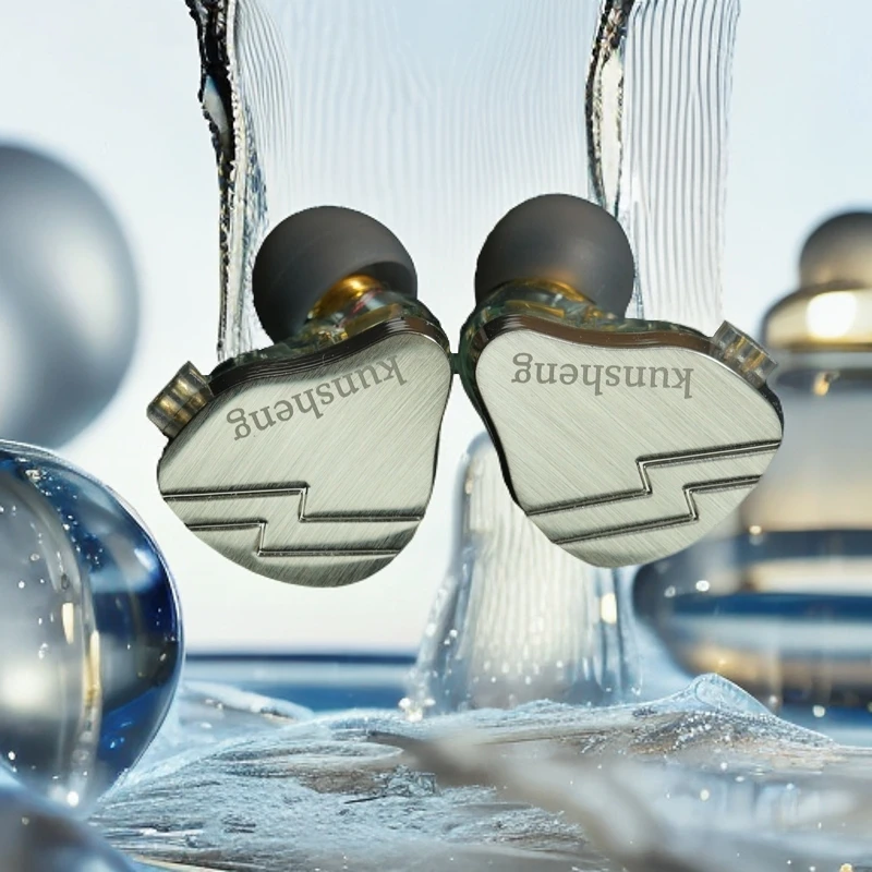 坤聲高清监听耳机适用声卡电竞游戏专用有线耳机入耳式游戏通用