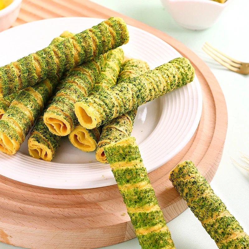 海苔脆蛋卷28支/盒238g蛋酥卷解馋休闲零食品小吃糕点心