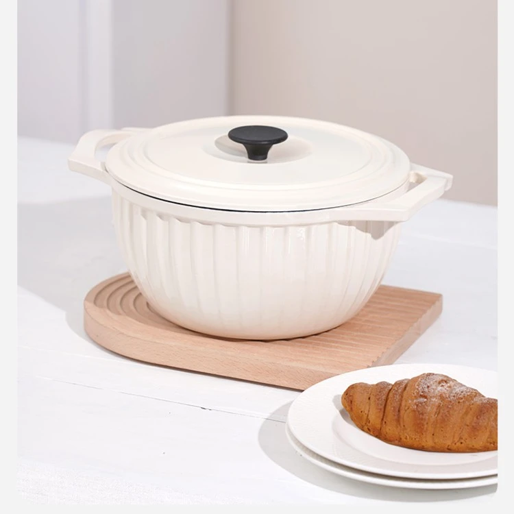 （瑜然）YANZAO/焱造珐琅铸铁锅27口径新赫本