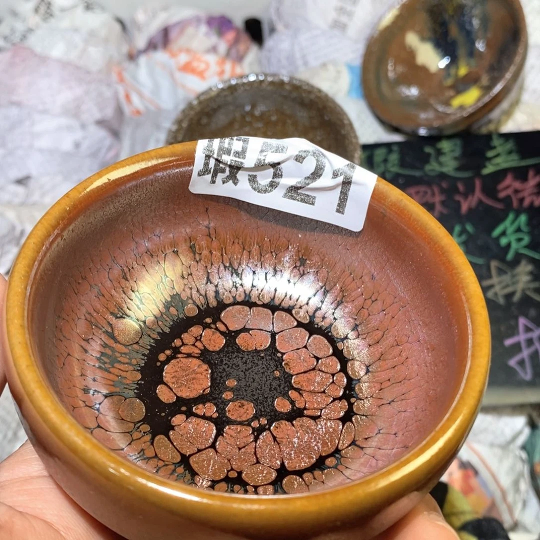 茶盏微瑕建盏主人杯子