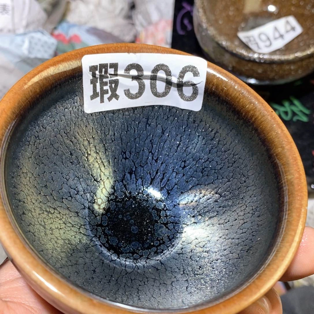 茶盏微瑕建盏主人杯子