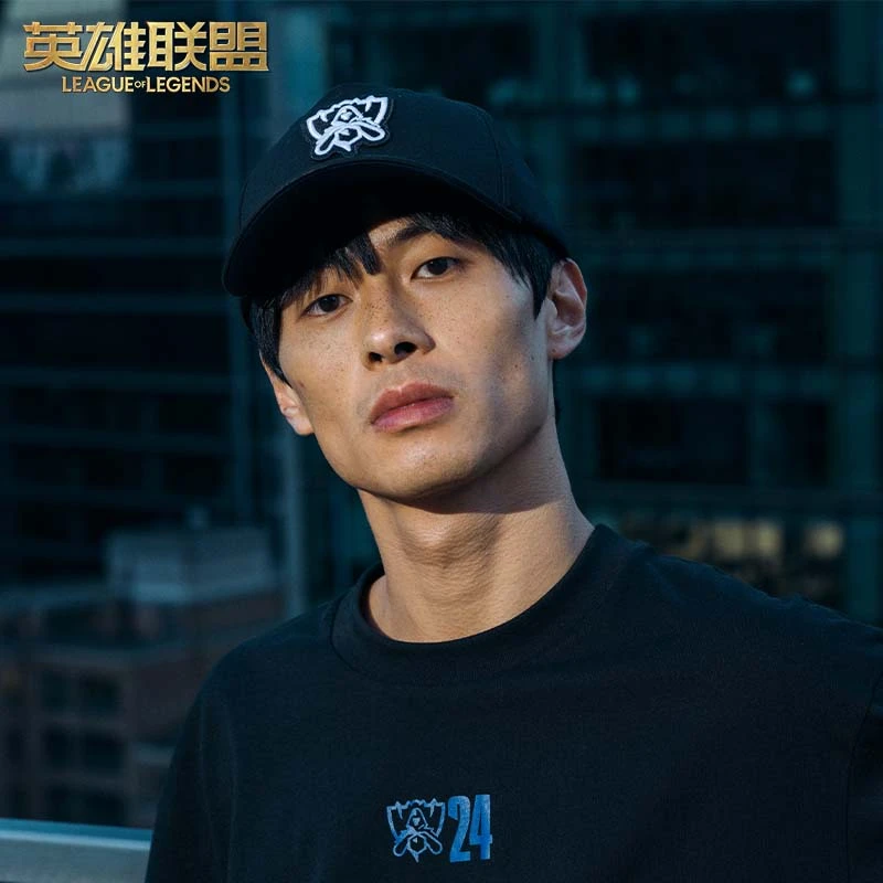 英雄联盟LOL 2024英雄联盟全球总决赛棒球帽鸭舌帽时尚百搭周边