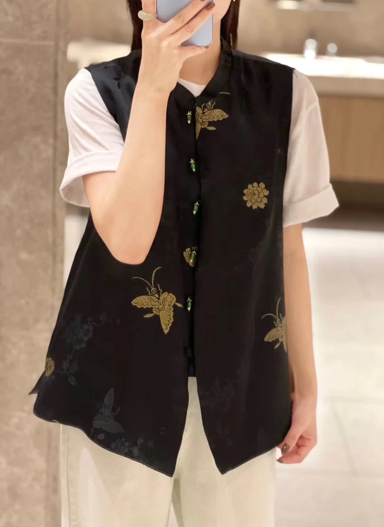 国风马甲新款时尚新中式