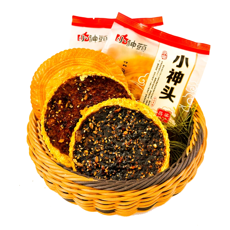 山西空壳月饼红糖老式月饼传统手工中秋月饼胡麻油酥皮空心月饼