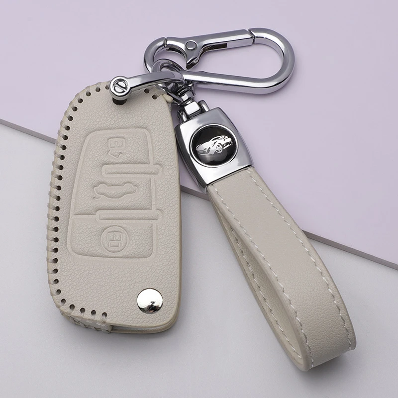 奥迪钥匙套a4l/a6/q5l/a3/q3/a6l/a4/q5/q2l/a5/q7汽车高档钥匙包