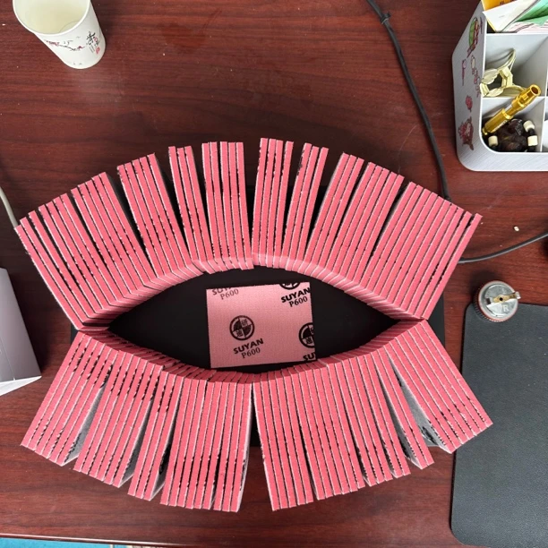 小方磨机速研海绵砂纸