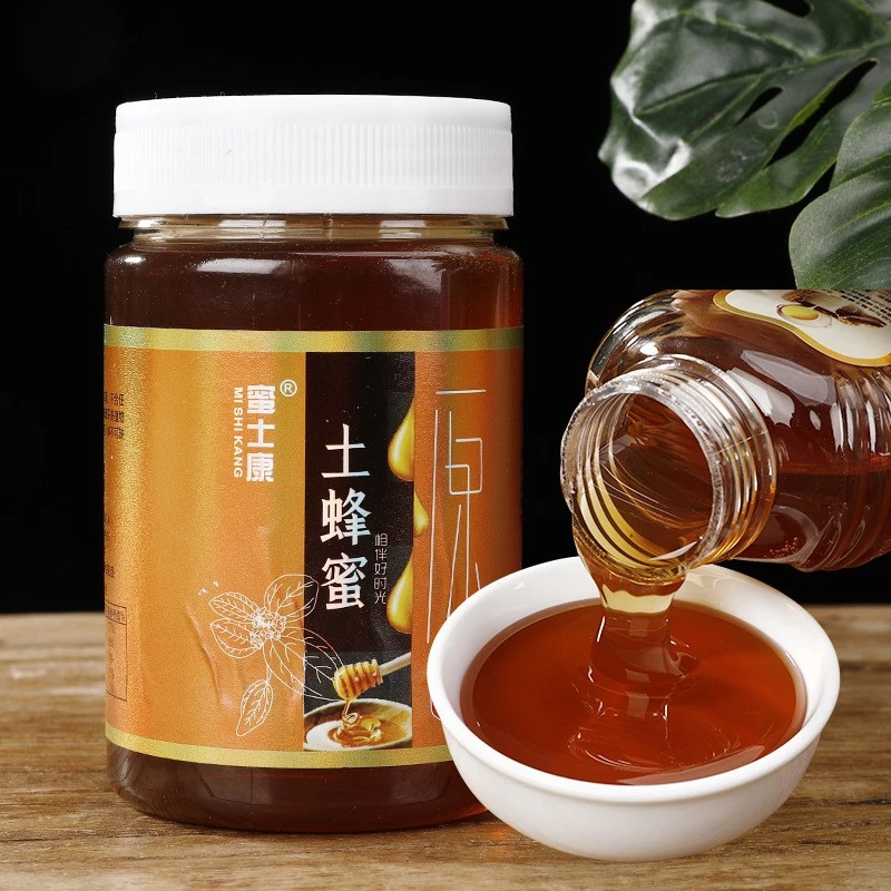【限量】自装蜂蜜土蜂蜜农家自产蜜成熟液态结晶蜜500g