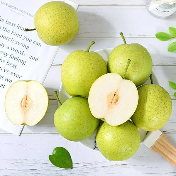 2025新果 河北正宗青皮黄冠梨 生态种植 现摘现发