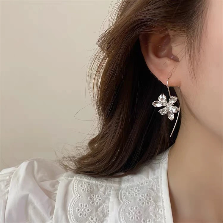 铜合金耳饰 气质轻奢时尚百搭小众简约超仙精致217