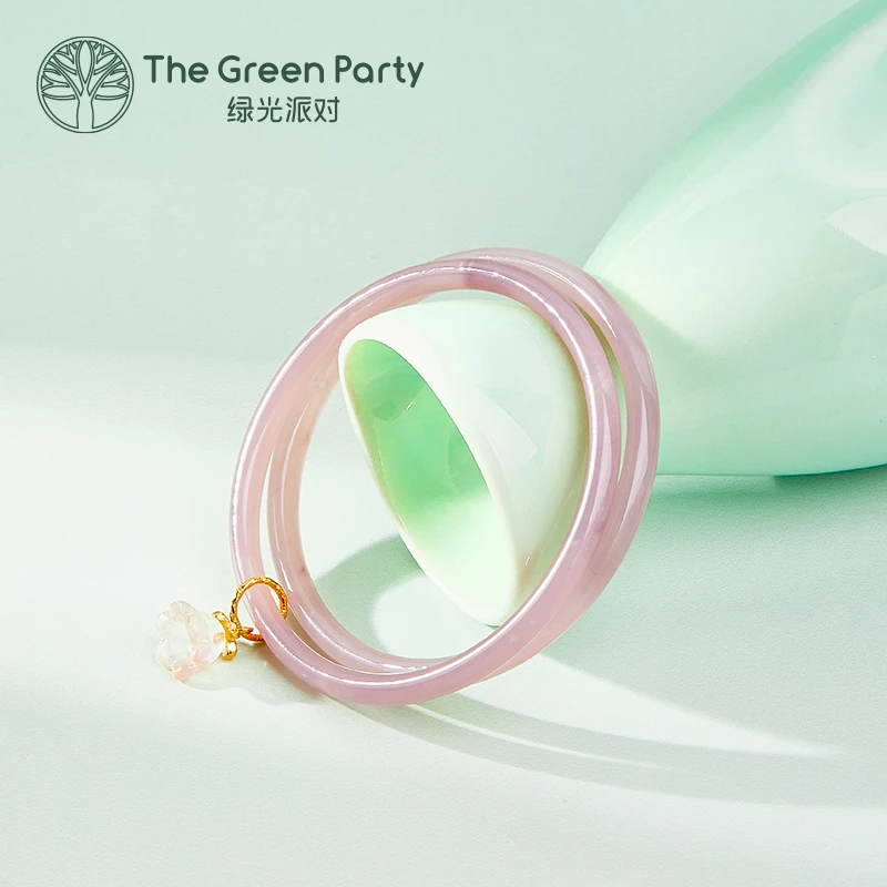 TheGreenParty 铜合金手镯 （FL）日常百搭气质女款手镯干枯玫瑰