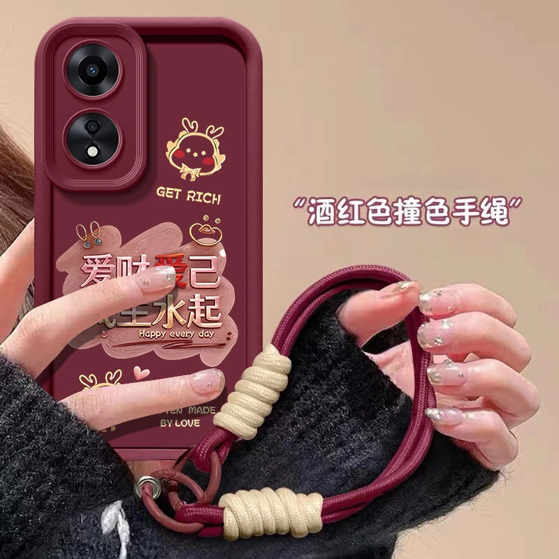 爱财爱己适用oppoa15g手机壳PHS110磨砂简约全包边保护套液态硅胶