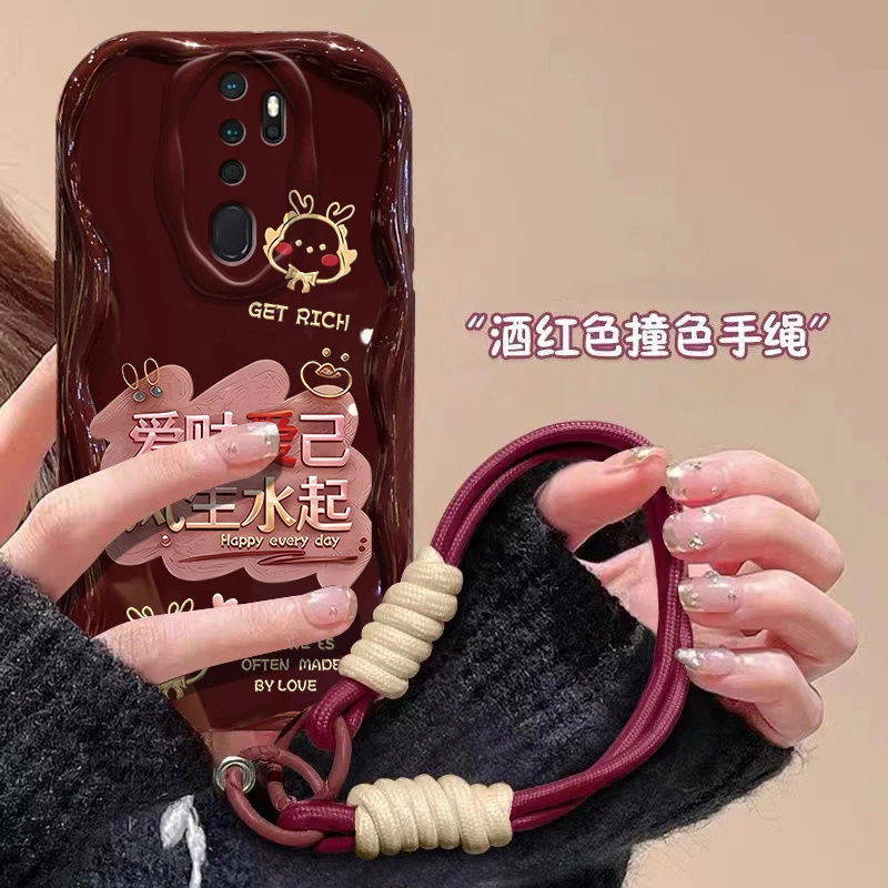 爱财爱己适用oppoa11x手机壳PCHM30潮男女液态硅胶新款防摔保护套