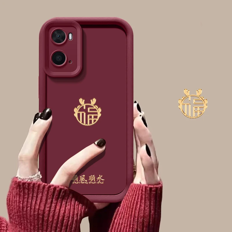 福龙适用oppoa36手机壳PESM10简约液态硅胶全包边潮男女防摔新款