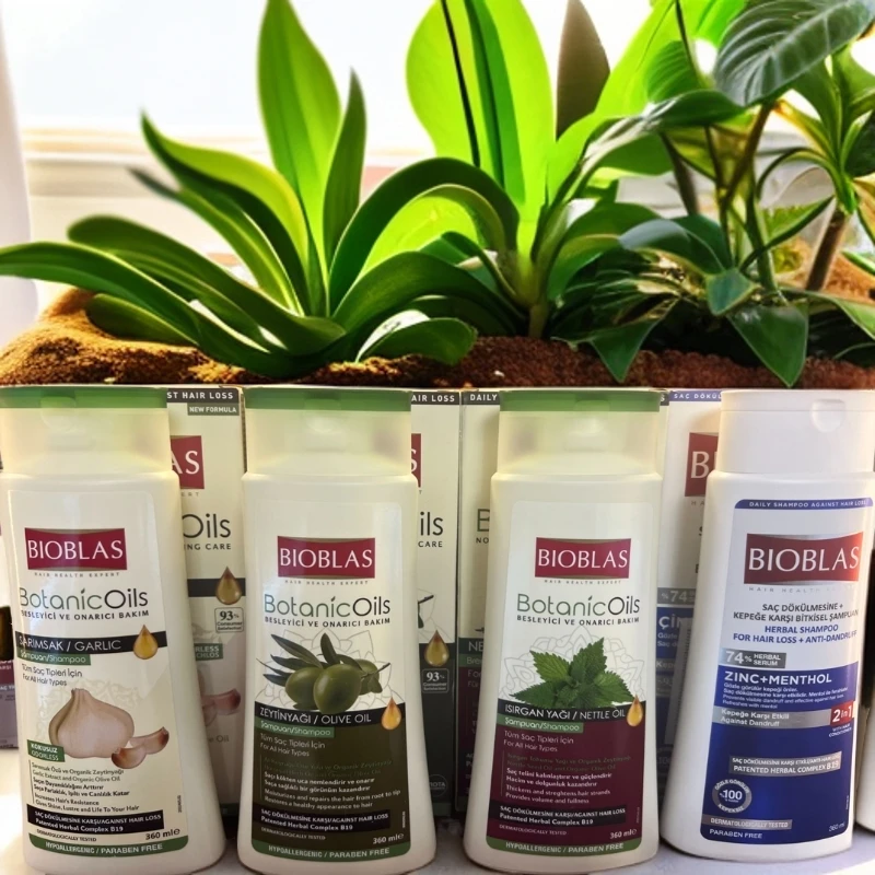 BIOBLAS-大蒜洗发水固发360ml护理清新