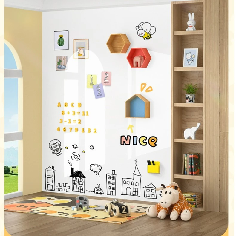 【磁善家】 单层白板空气贴    可移除不伤墙单层可水洗