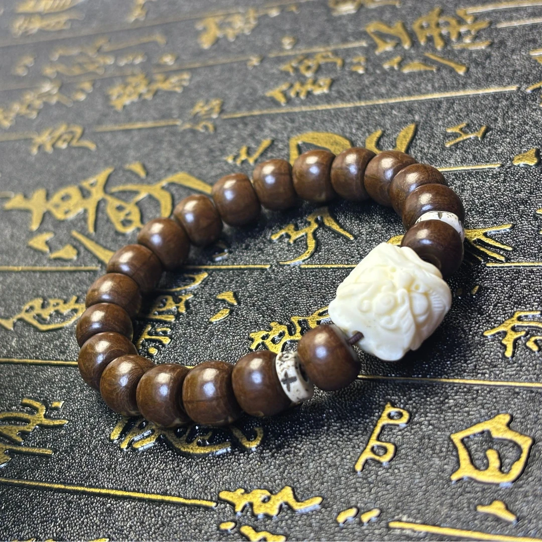 六道木8*1.0mm老料醒獅手串