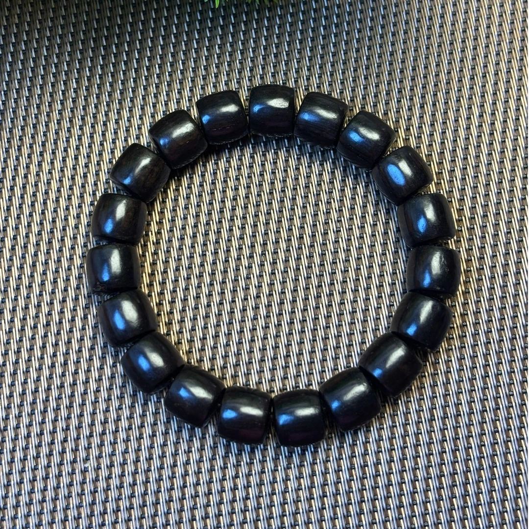 黑檀紫光檀1.0*1.1mm直切手串