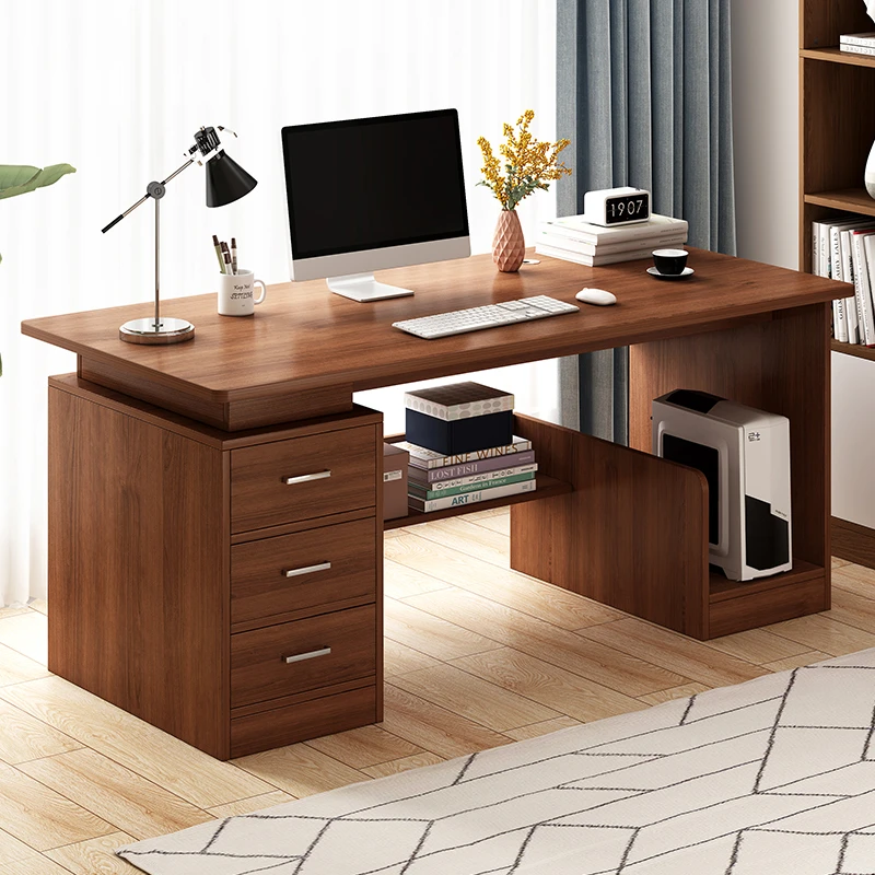 【桔冉家具】办公桌椅组合桌子电脑桌带抽屉电脑书桌家用办公室