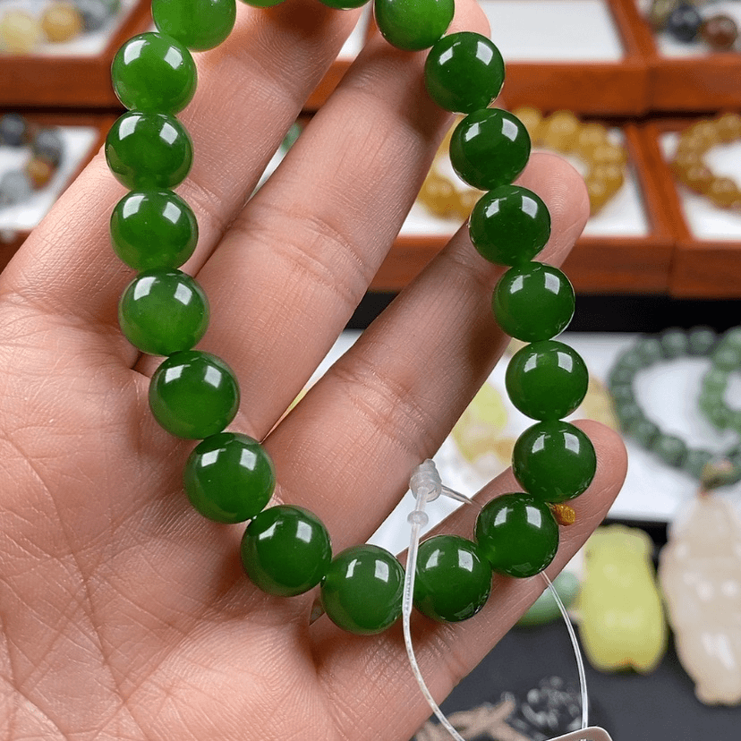 【闪购商品】和田玉手串未镶嵌我*俩